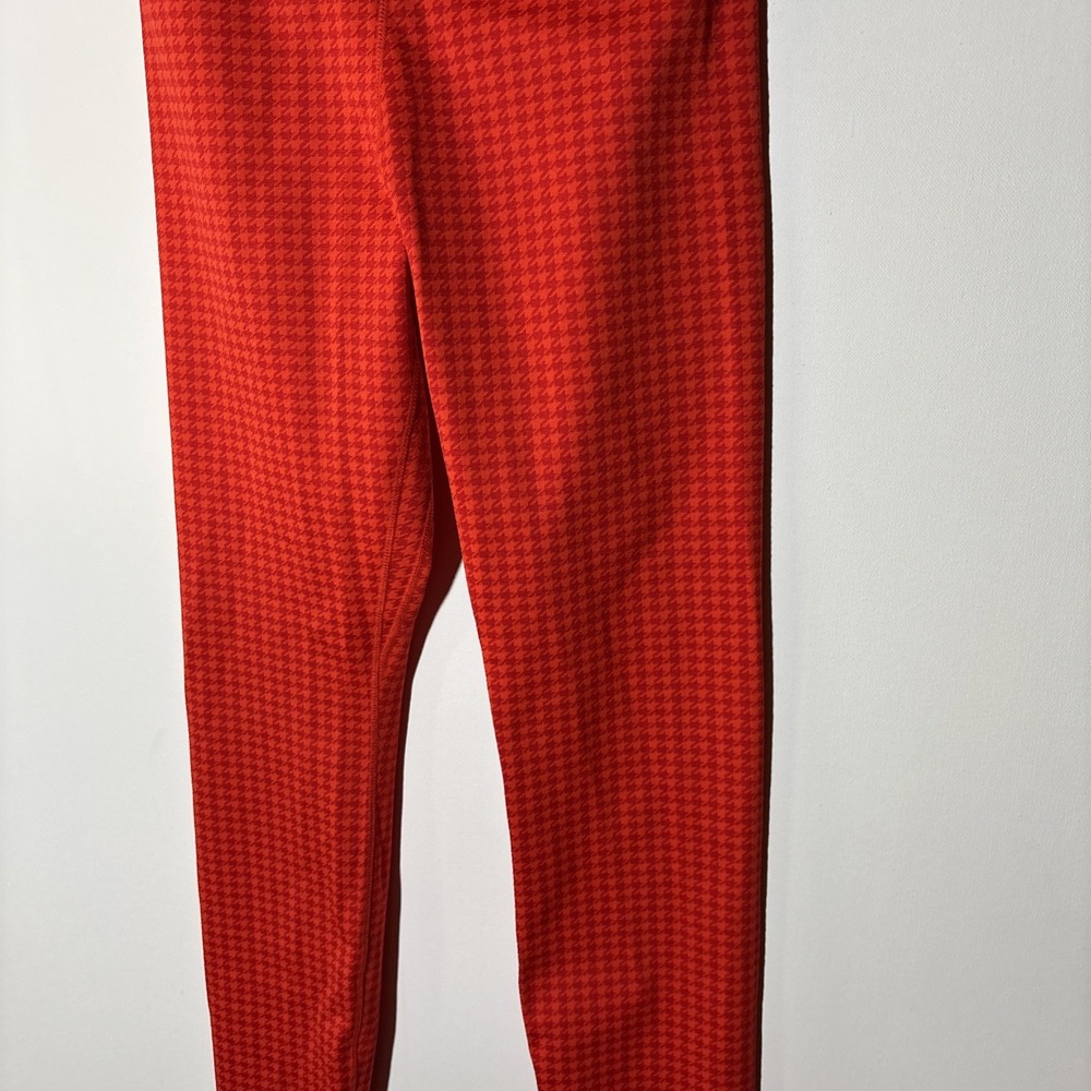 Nike One Women's Red Houndstooth Training Tights XS NWT DD0493-673 - Picture 3 of 8